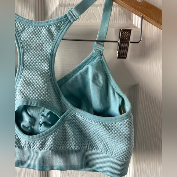 New Balance Racerback Bra Baby Blue Size Large - Picture 5 of 5